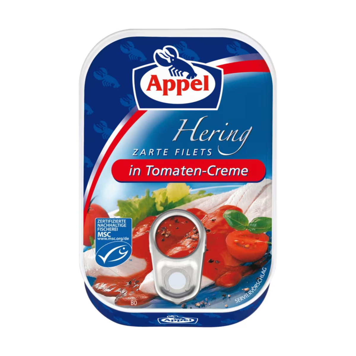 MSC Appel Heringsfilets Tomaten-Creme 100g
