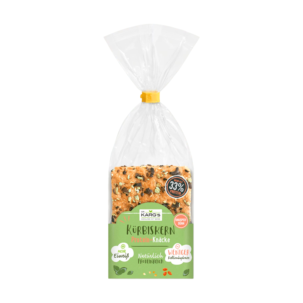 Dr.Karg Protein-Knäcke Kürbiskern 150g