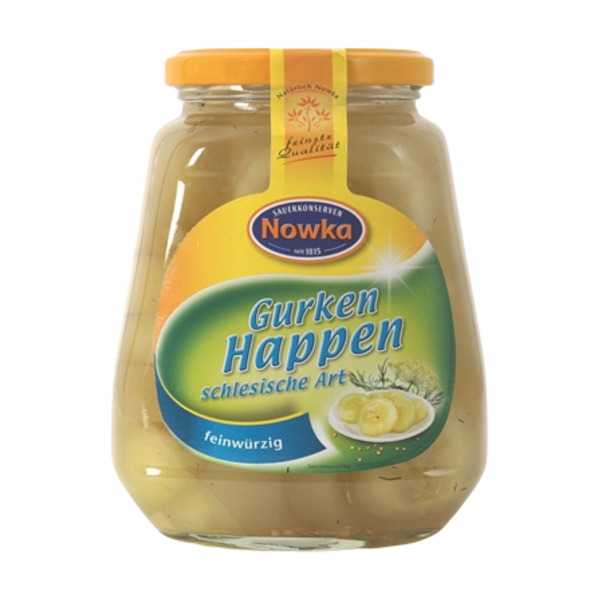 Nowka Gourmet Honig Gurken 530g