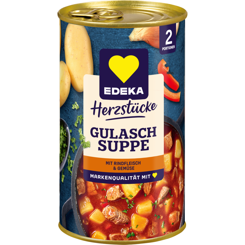 EDEKA Herzstücke Gulaschsuppe 480ml