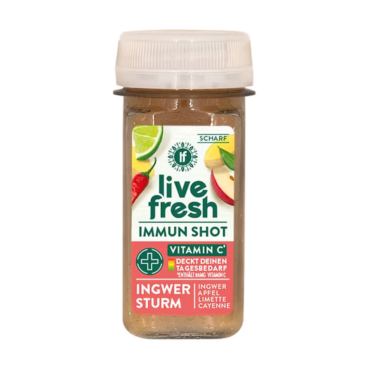 LiveFresh Ingwer Sturm 60ml