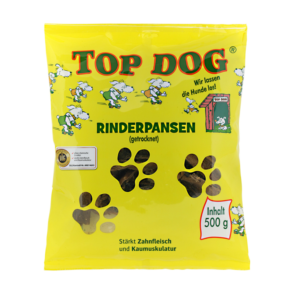 Top Dog Rinderpansen getrocknet 500g