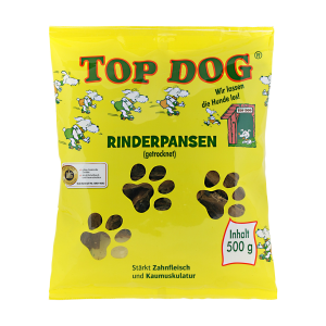 Top Dog Rinderpansen getrocknet 500g