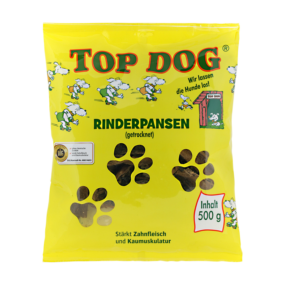 Top Dog Rinderpansen getrocknet 500g