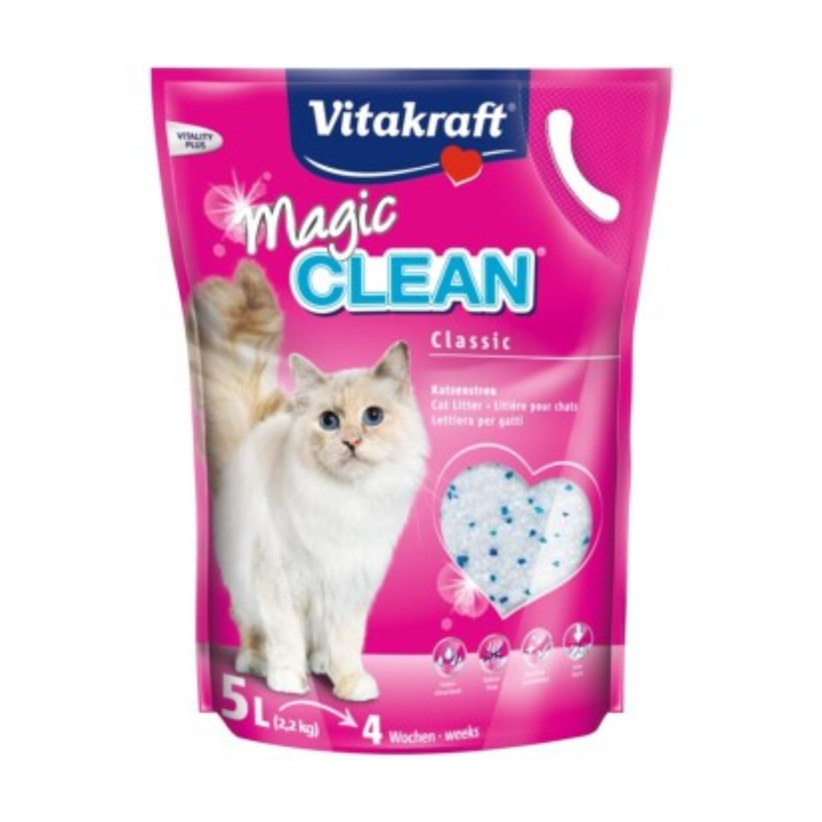 Vitakraft Magic Clean Katzenstreu 5l