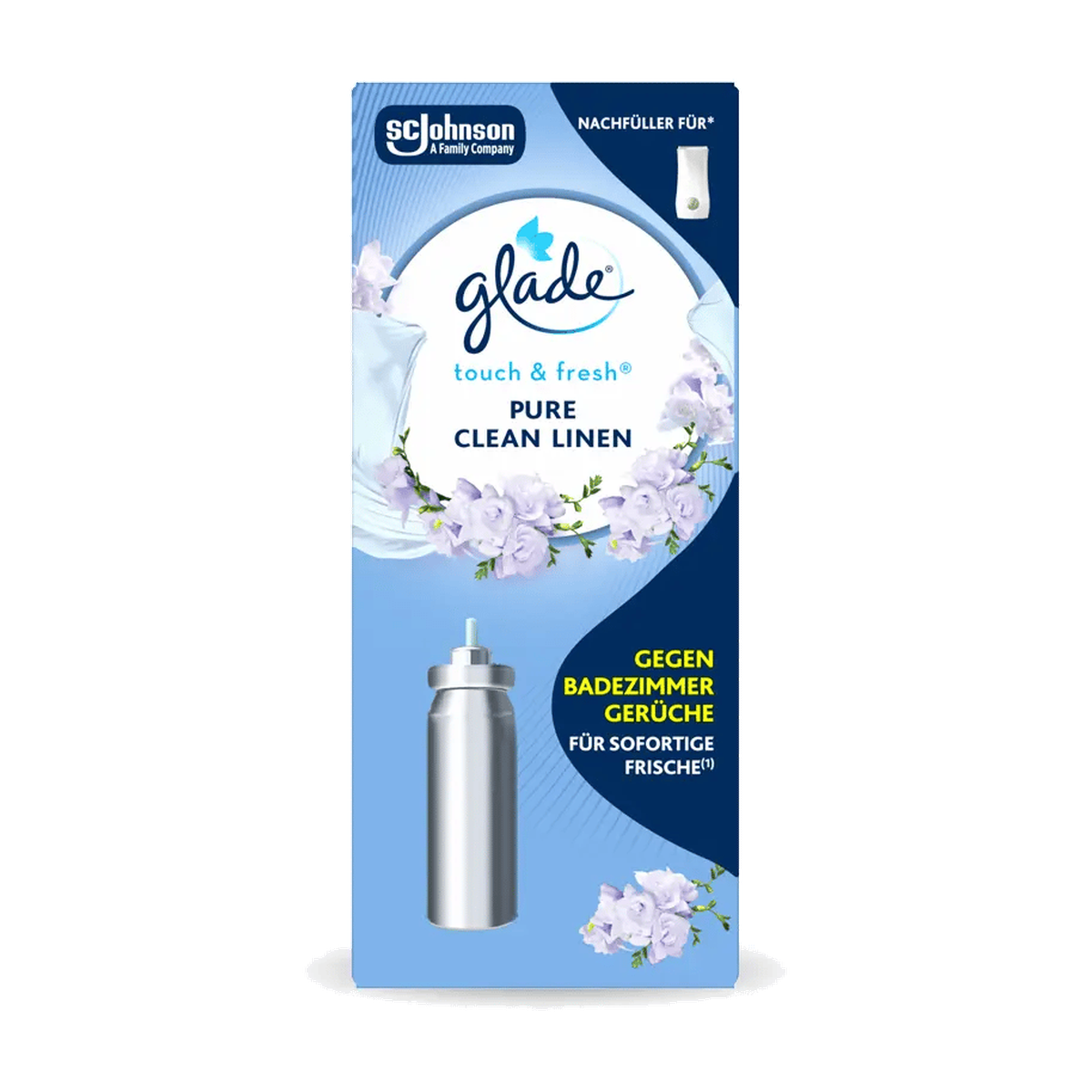 Glade Touch&Fresh Pure Clean Linen Minispray Nachfüller 10ml