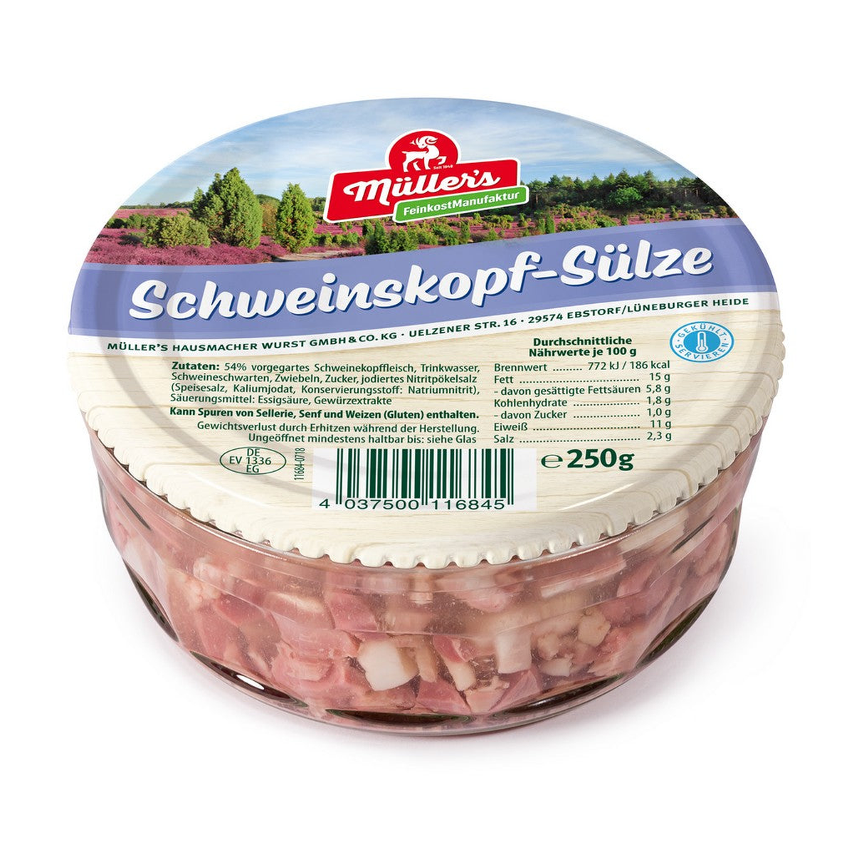 Müllers Schweinskopfsülze 250g