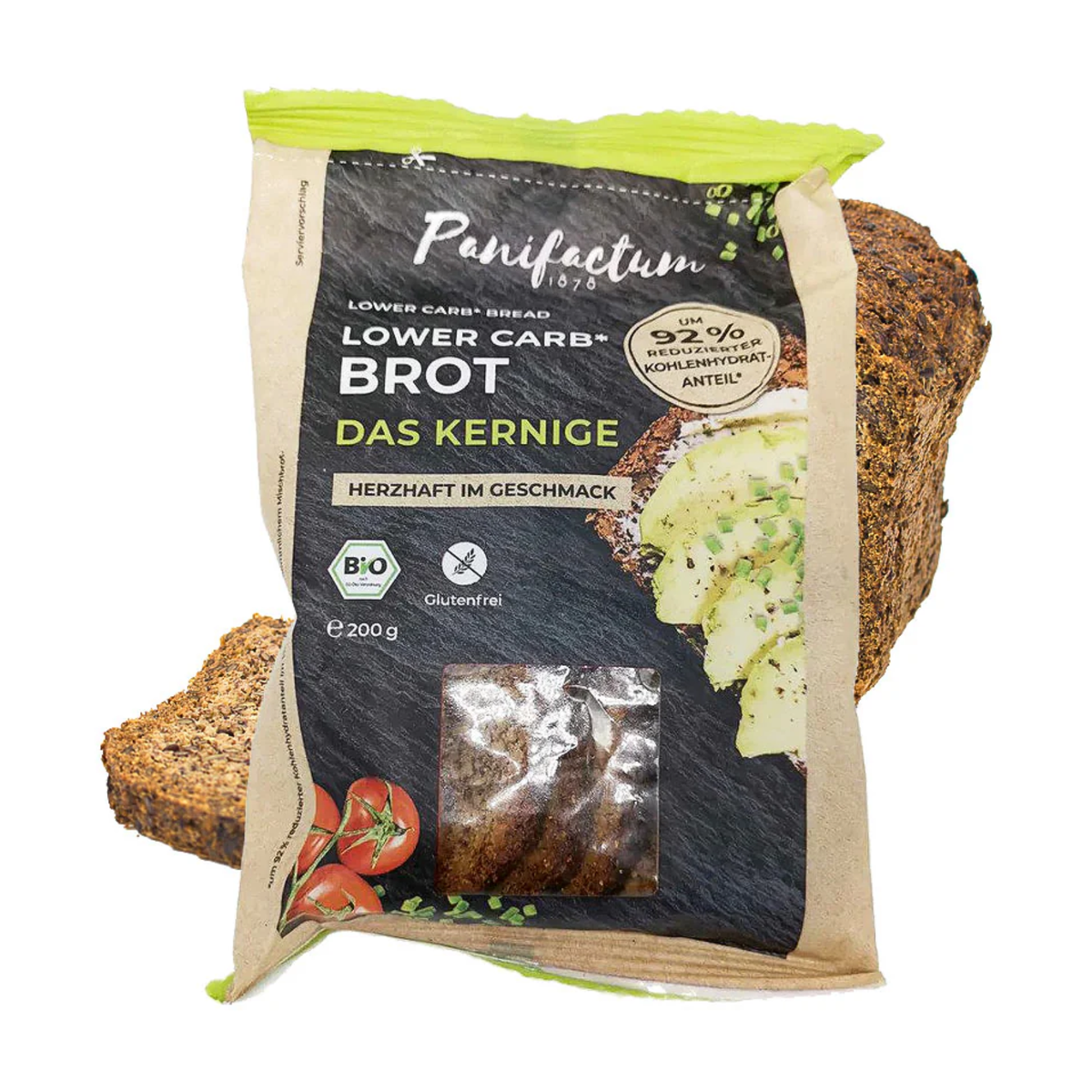 Bio Panifactum LowCarb Brot Das Kernige 200g