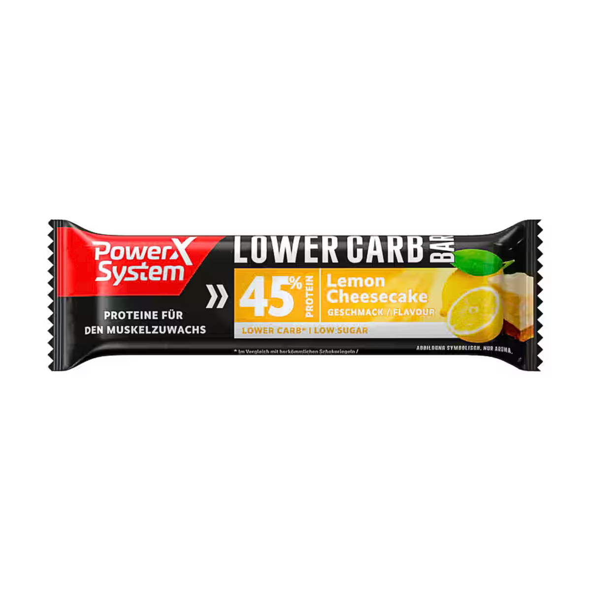 Power System Active Lifestyle Lower Carb Bar Lemon Cheesecake 40g
