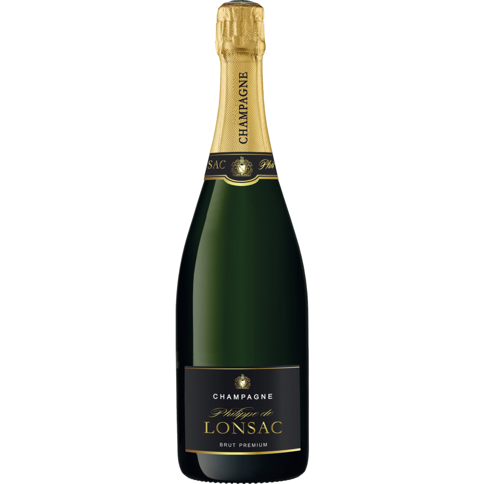 Philippe de Lonsac Champagner Brut Premium 0,75l