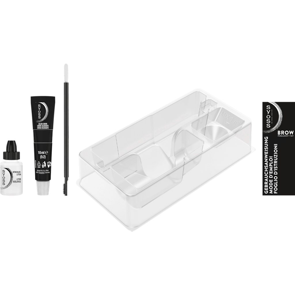 Syoss Augenbrauen-Kit 1-1 schwarz 17ml