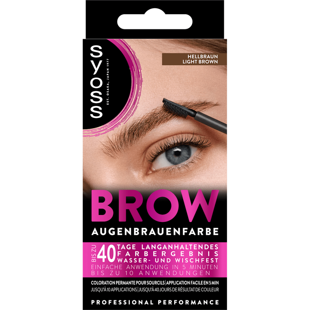 Syoss Augenbrauen-Kit 5-1 hellbraun 17ml