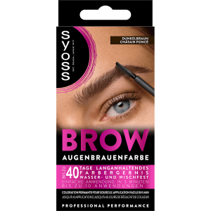 Syoss Augenbrauen-Kit 4-1 dunkelbraun 17ml