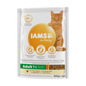 IAMS for Vitality ausgewachsene Katzen mit frischem Huhn 800g