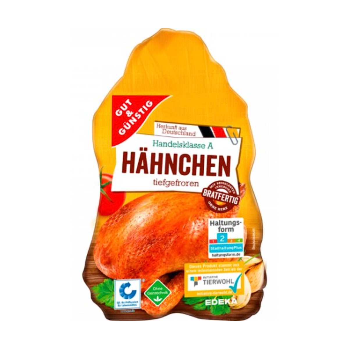 GUT&GÜNSTIG Hähnchen mit Innereien HKL A 1,4kg VLOG QS ITW