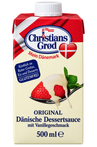 Christians Grod Dessertsauce mit Vanillegeschmack 500ml