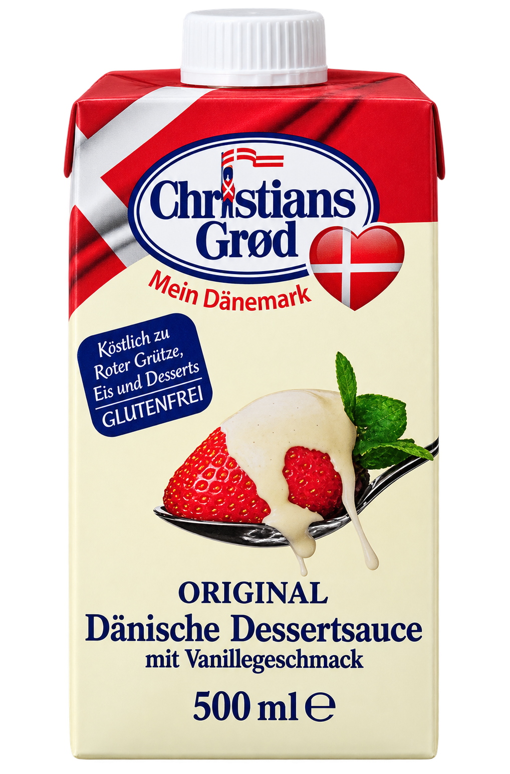Christians Grod Dessertsauce mit Vanillegeschmack 500ml