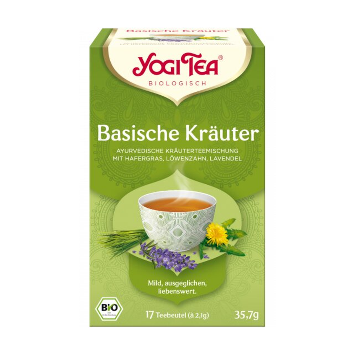 Bio Yogi Tea Basische Kräuter 17ST 35,7g