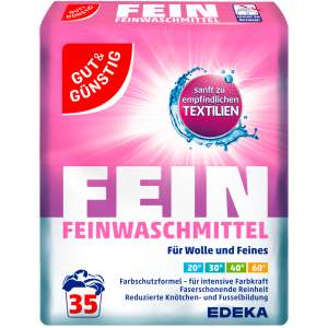 GUT&GÜNSTIG Feinwaschmittel 35WL 1,75kg