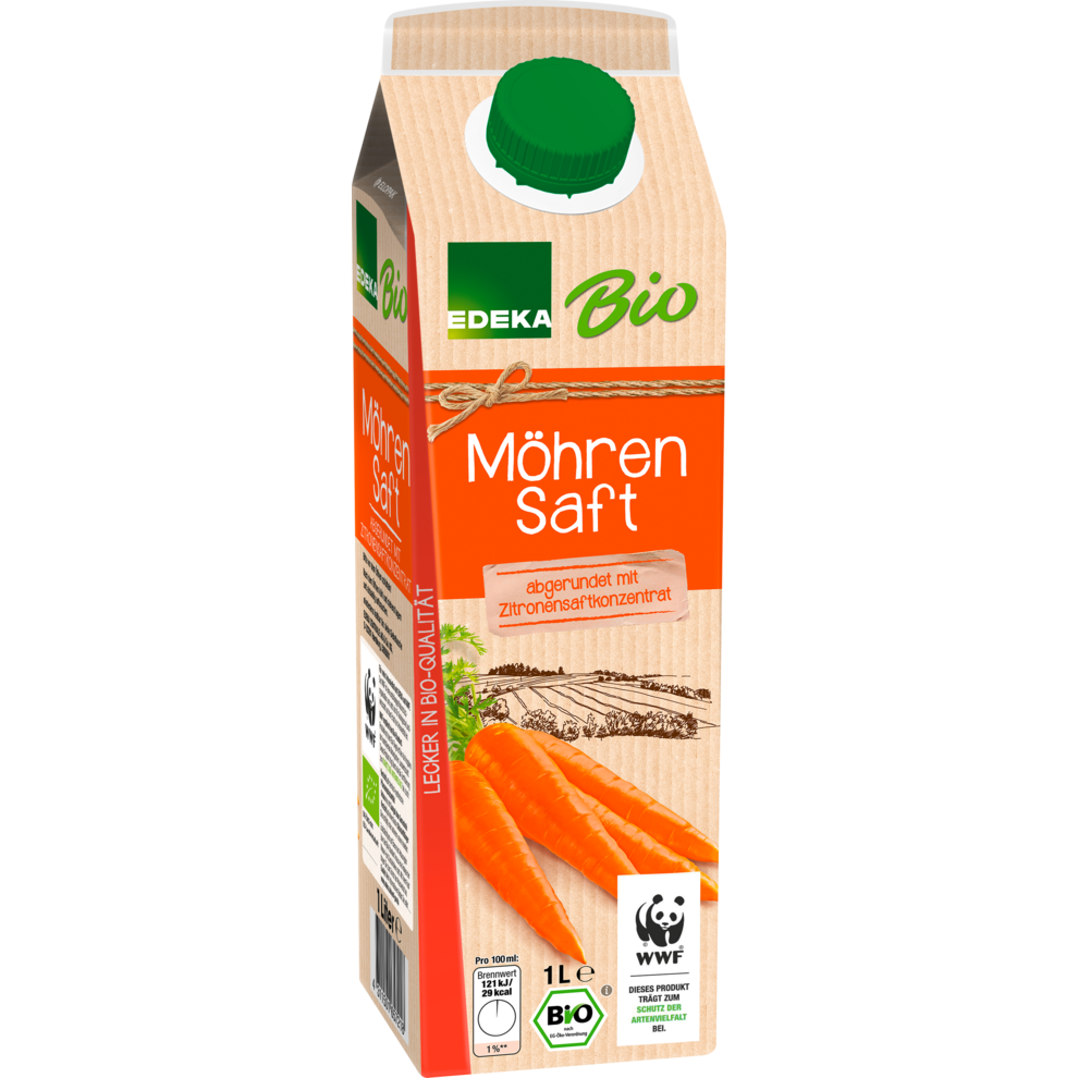 Bio EDEKA Möhrensaft 1l
