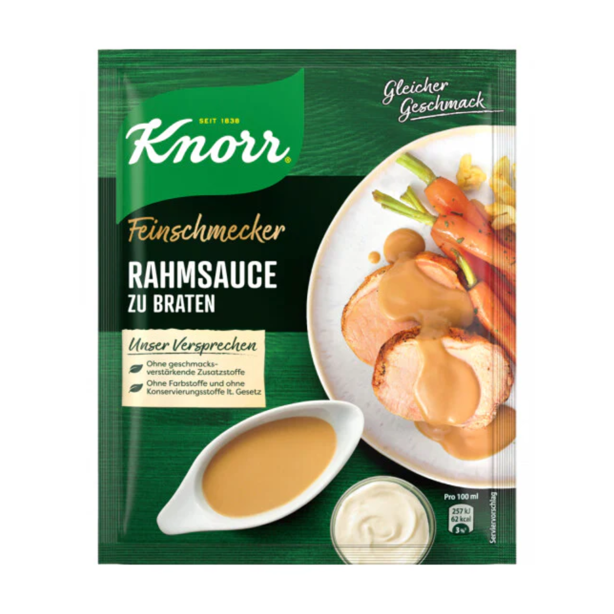 Knorr Feinschmecker Rahmsauce zu Braten für 250ml 36g
