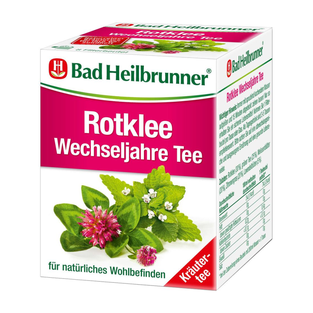 Bad Heilbrunner Rotklee-Wechseljahre Tee 8ST 14g