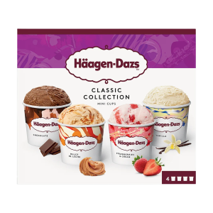 Häagen Dazs Classic Collect 4x95ml