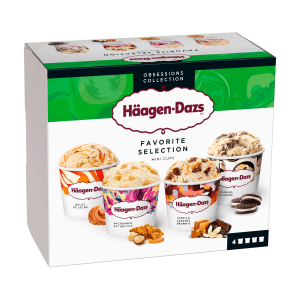 Häagen Dazs Favourite Collect 4x95ml