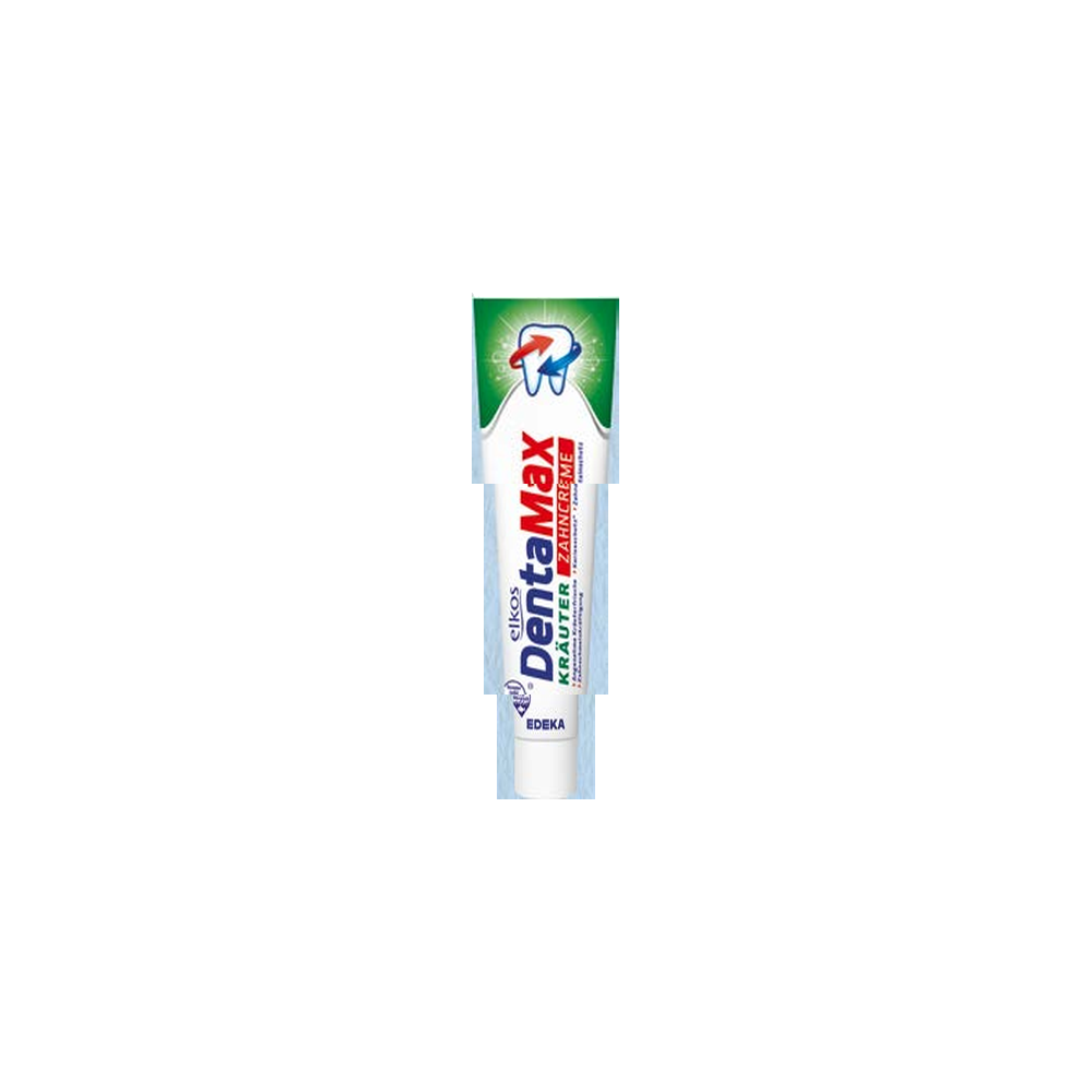 EDEKA elkos DentaMax Streifenzahncreme Kräuter 125ml