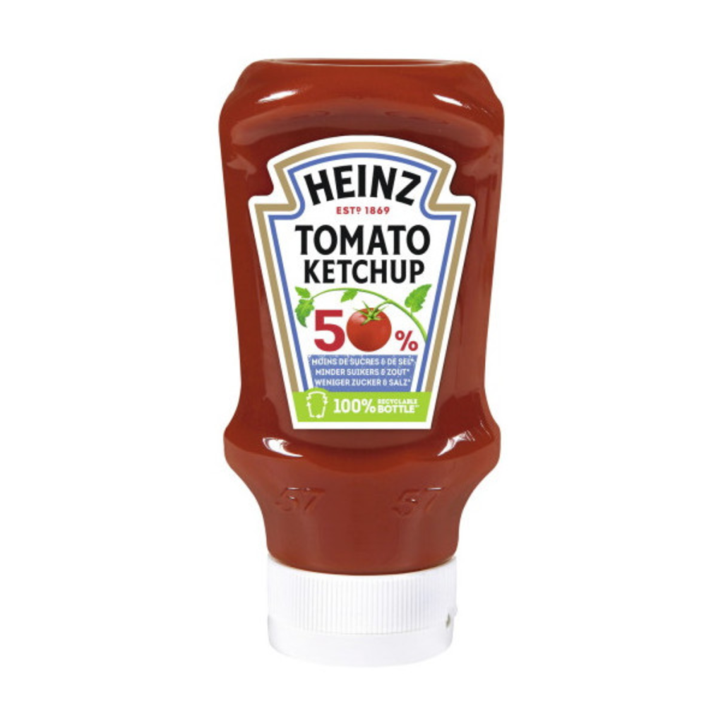 Heinz Tomato Ketchup 50% weniger Zucker&Salz 500ml