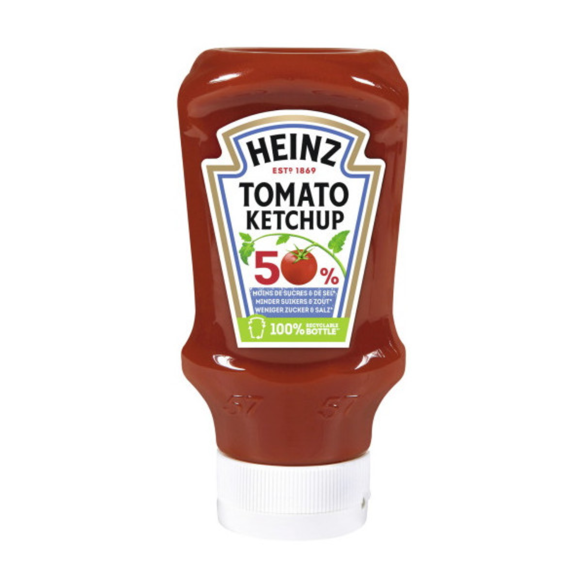 Heinz Tomato Ketchup 50% weniger Zucker&Salz 500ml