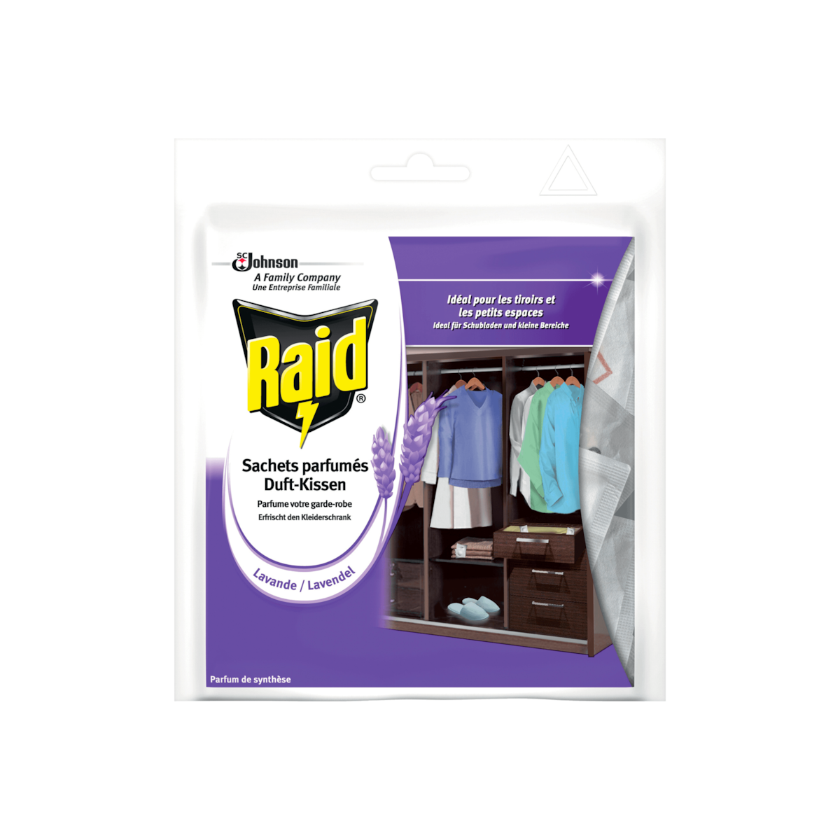 Raid Essentials Duft-Kissen Lavendel 18ST