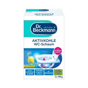 Dr.Beckmann Aktivkohle WC-Schaum 3x100g