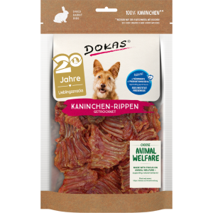 Dokas Kaninchen-Rippen getrocknet 100g