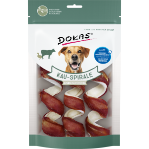 Dokas Kau-Spirale mit Entenbrust 3ST 110g