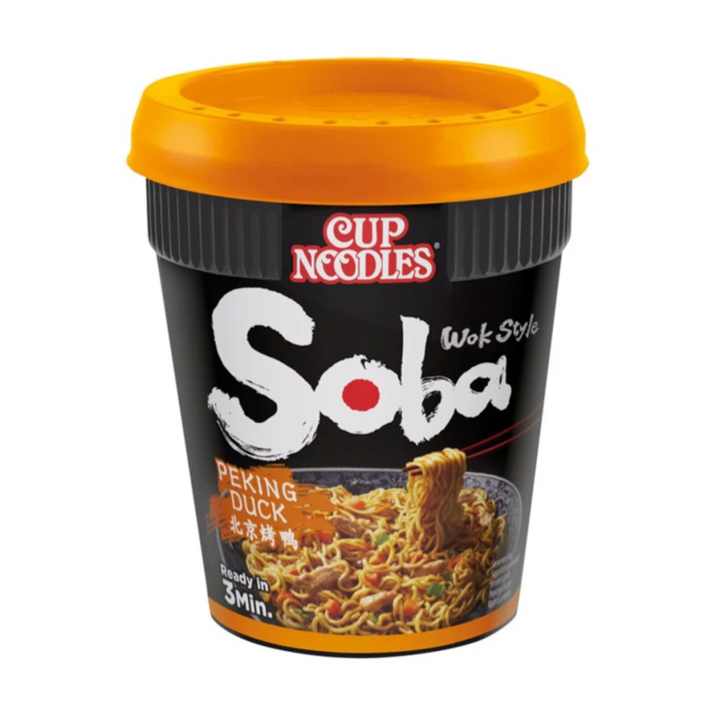 Nissin Cup Noodles Soba Peking Duck Flavour 87g