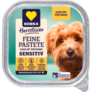 EDEKA Herzstücke Feine Pastete Sensitive Huhn&Pastinake 150g