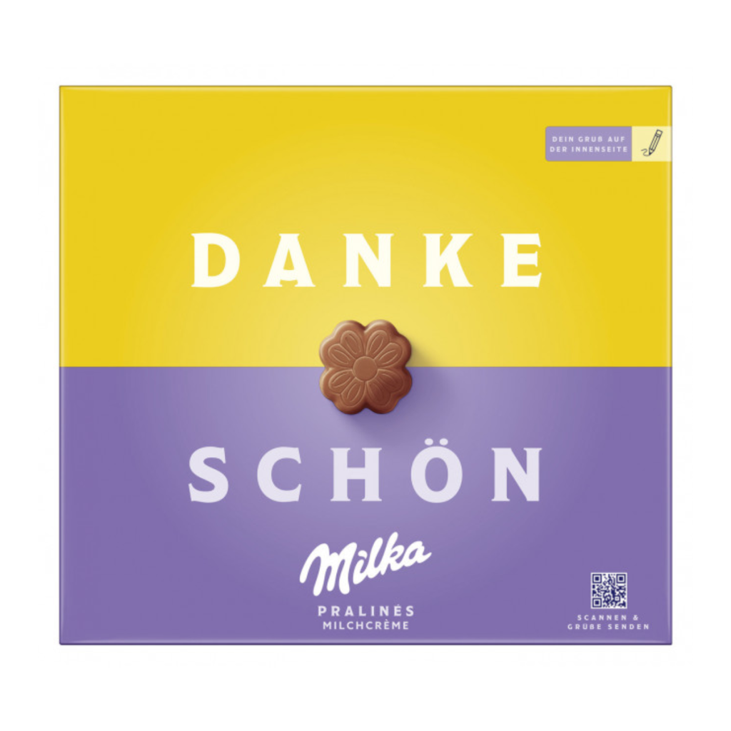 Milka Dankeschön Milchcreme Pralinen 110g