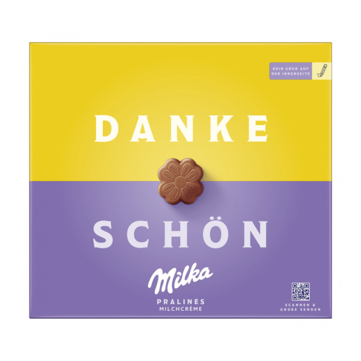 Milka Dankeschön Milchcreme Pralinen 110g