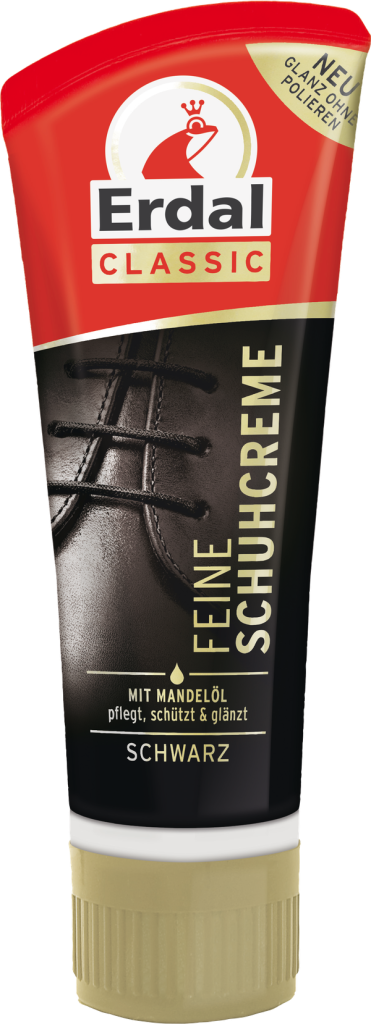 Erdal Schuhcreme Tube schwarz 75ml