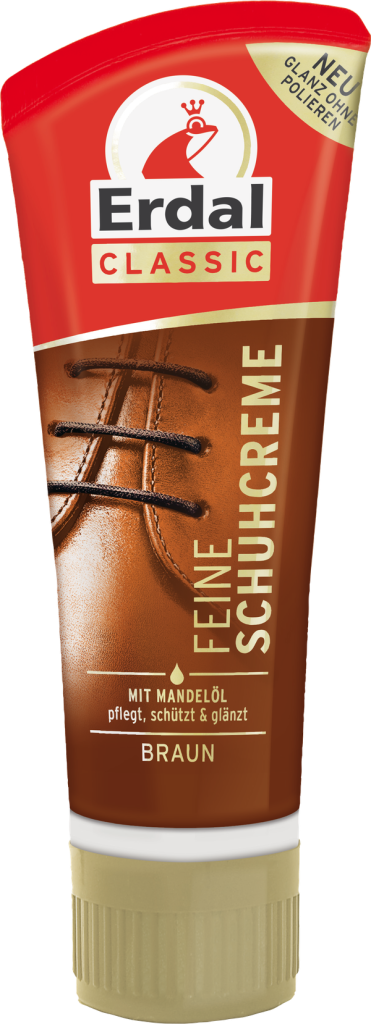 Erdal Schuhcreme Tube braun 75ml