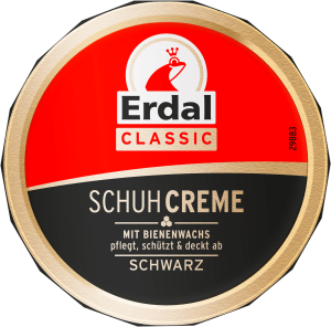Erdal Schuhcreme Dose schwarz 75ml