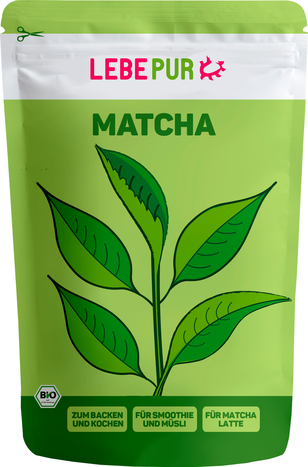 Bio Lebepur Matcha Pulver 40g