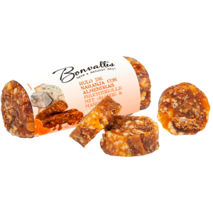 Bonvallis Feigenfruchtrolle Orange und Mandeln 180g