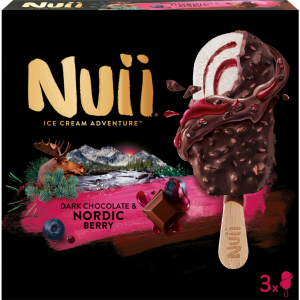 Nuii Dark Chocolate&Nordic Berry 3x90ml
