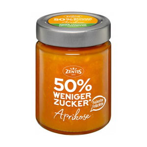 Zentis 50% меньше сахар фруктовая намазка абрикос 195g