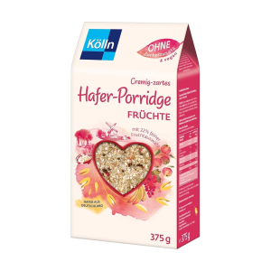 Kölln Cremig-zartes Hafer-Porridge Früchte 375g