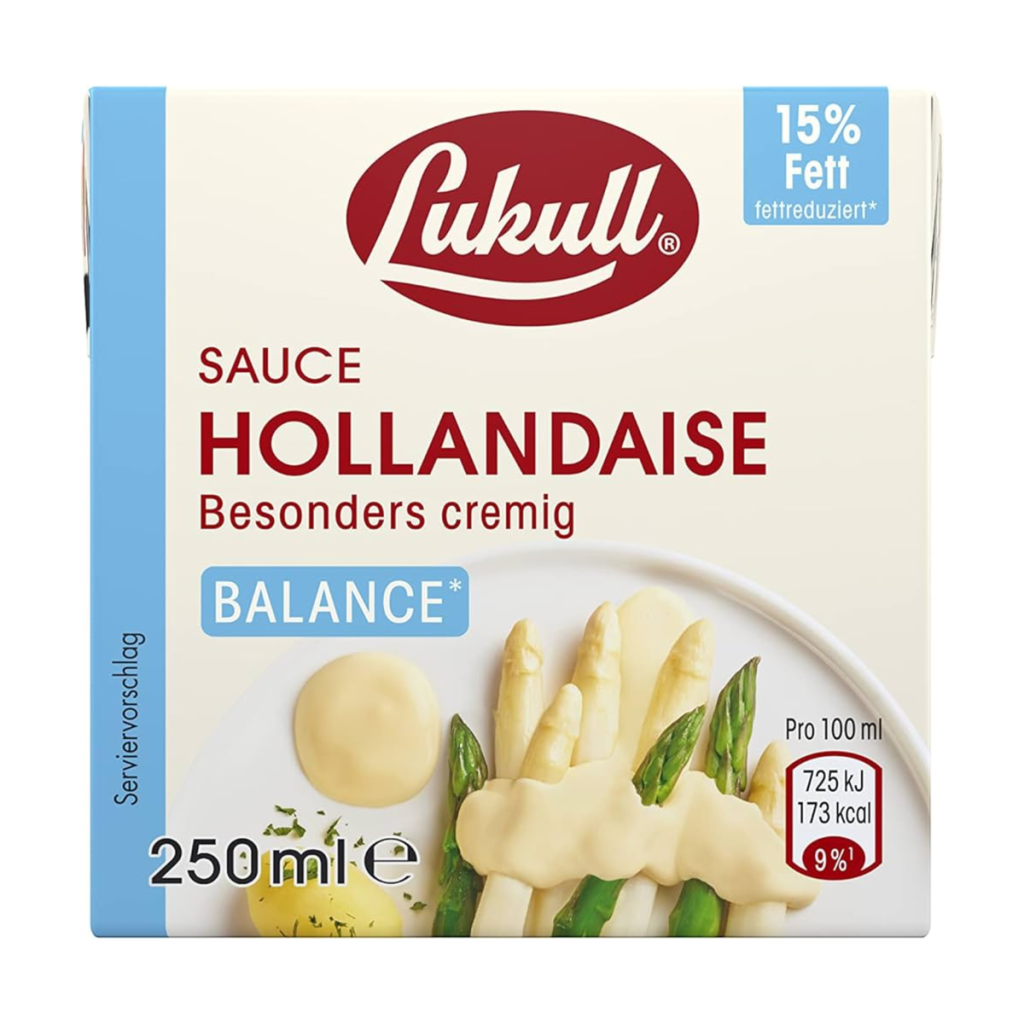 Lukull Sauce Hollandaise Balance 250ml