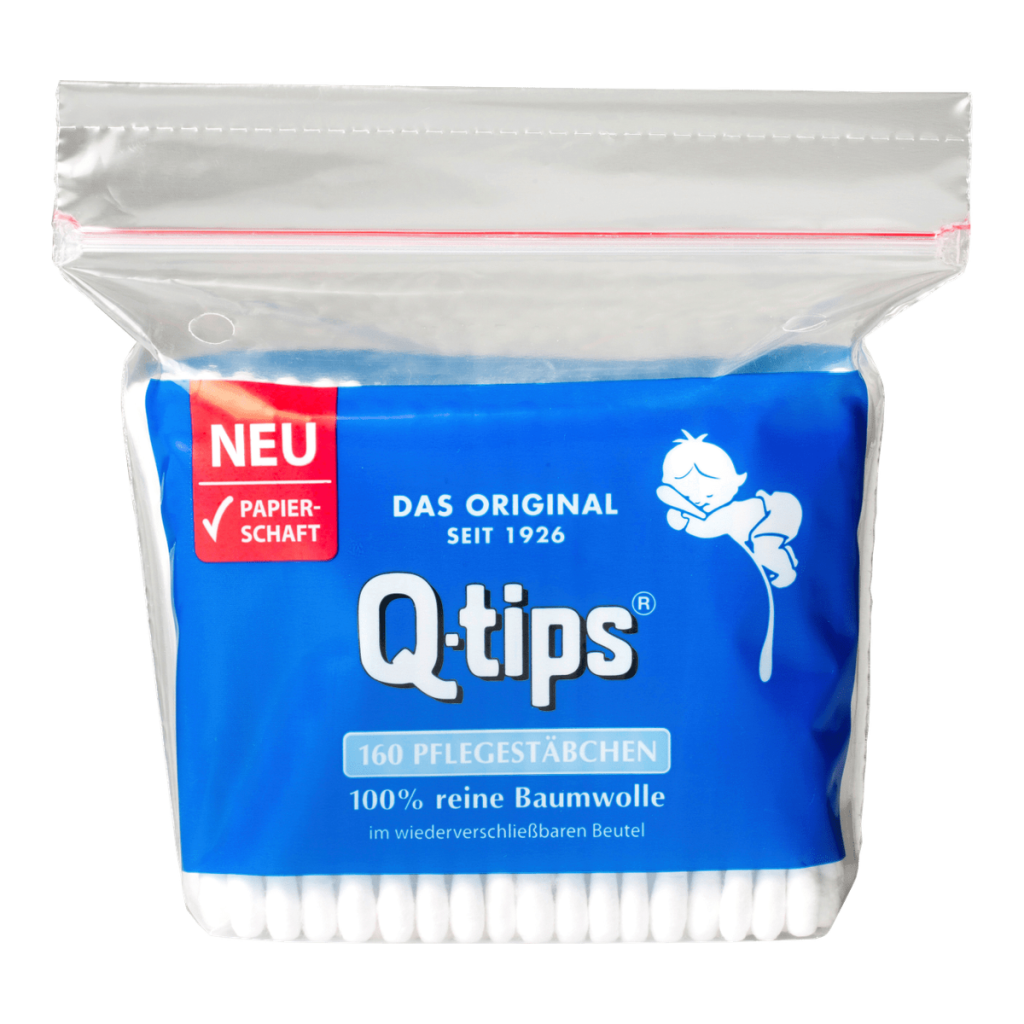 Q-Tips Stäbchen Nachfüller 160ST