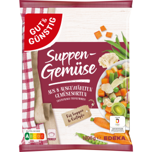 GUT&GÜNSTIG Suppengemüse 1000g